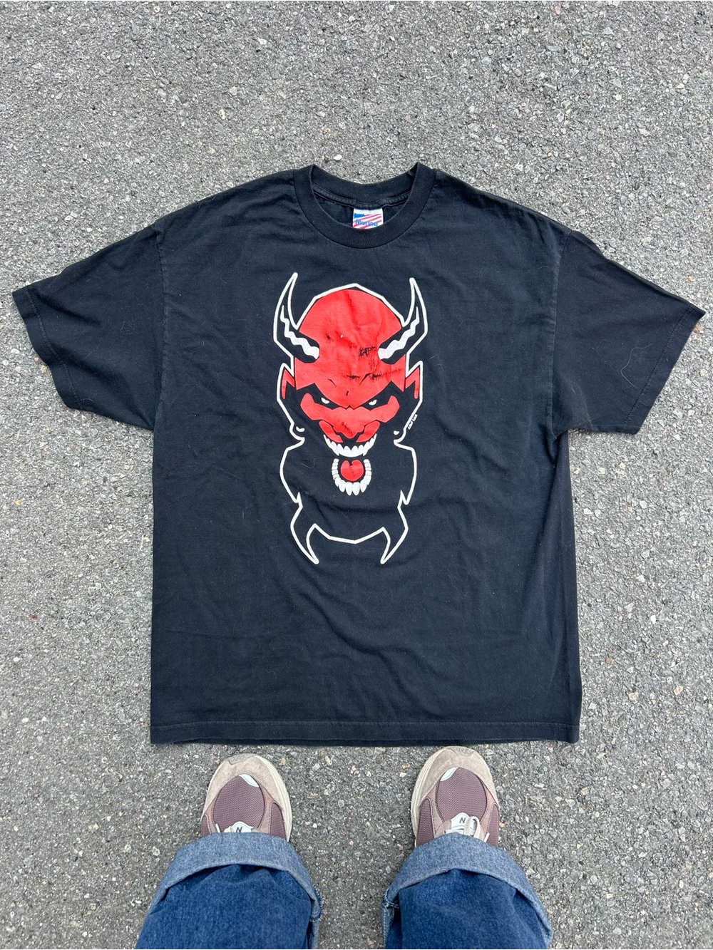 2002 Hell City Tattoo Festival Demon Head Shirt